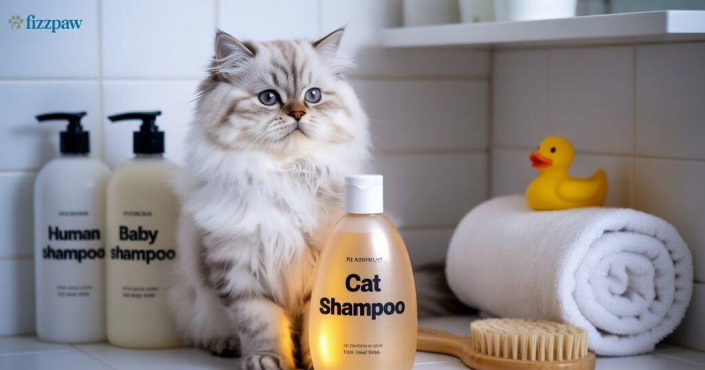 use-human-shampoo-on-cats