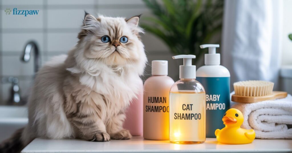 can-i-use-human-shampoo-on-cats-vet-backed-guide-for-safe-cat-grooming