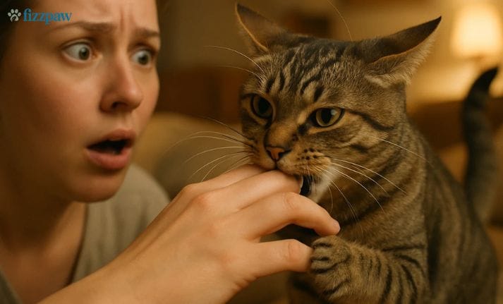 Why Does My Cat Bite Me Then Lick Me?
