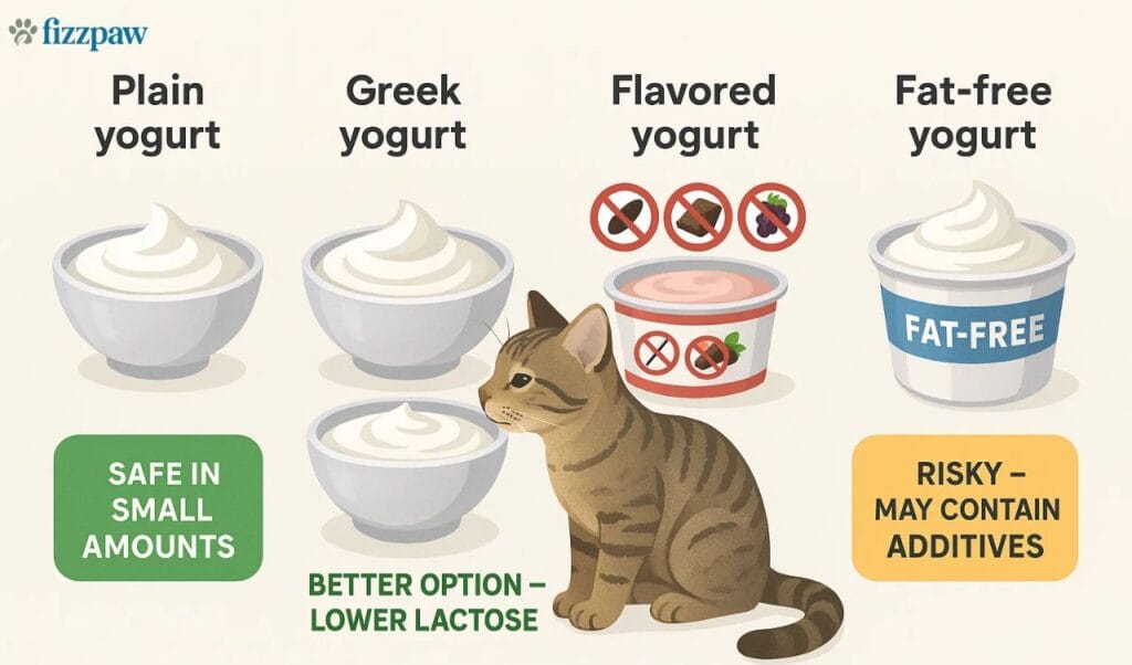 Can Cats Eat Yogurt types